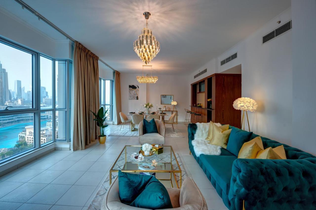 Durrani Homes - Modern Luxury Besides Burj Khalifa & Fountain View دبي المظهر الخارجي الصورة