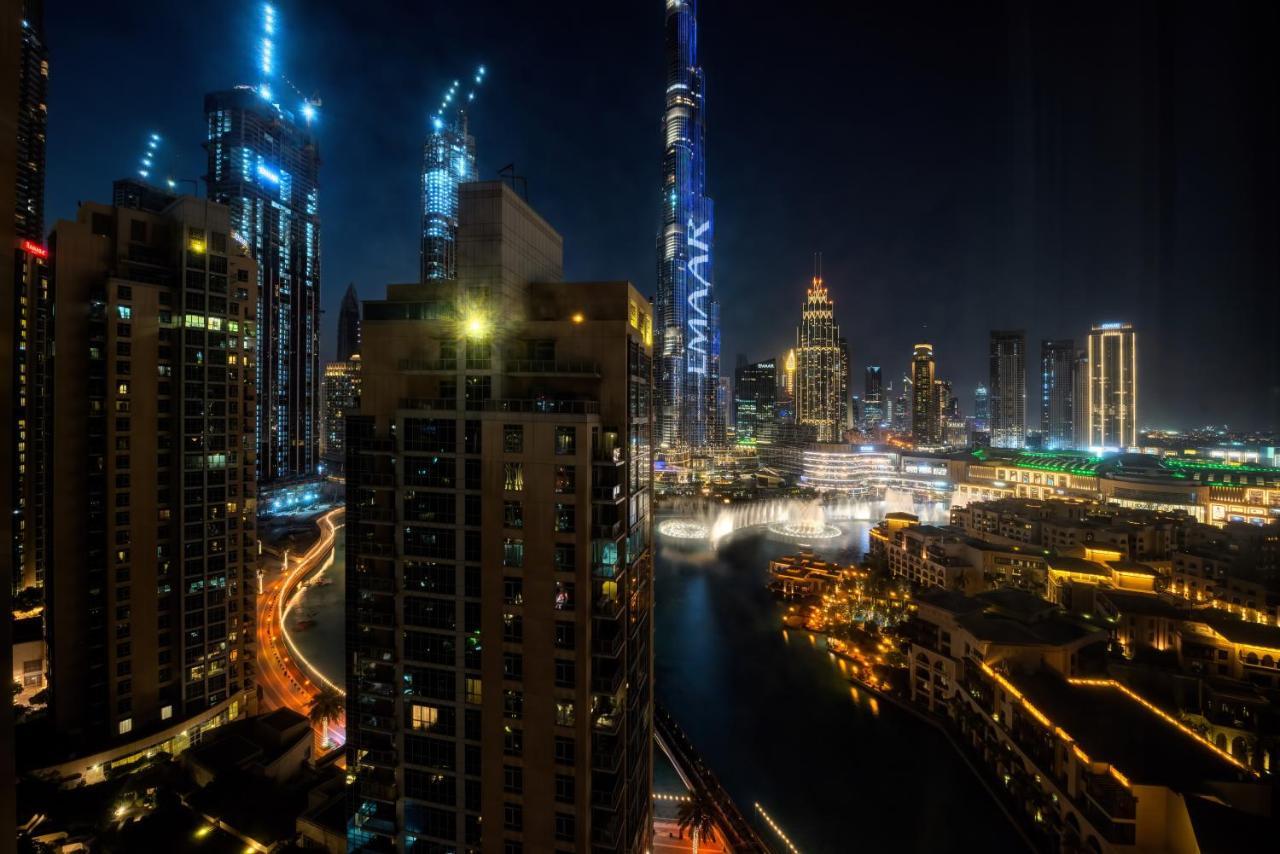 دبي Durrani Homes - Modern Luxury Besides Burj Khalifa & Fountain View المظهر الخارجي الصورة